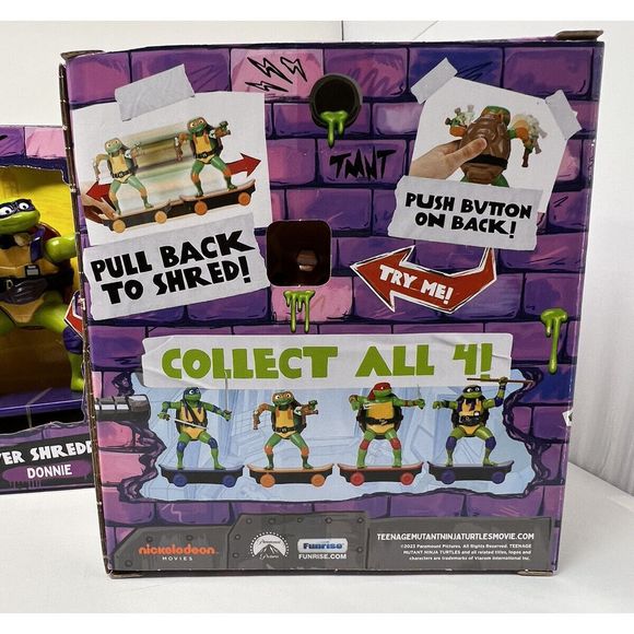 Teenage Mutant Ninja Turtles TMNT Sewer Shredders 5" Set of 4 Skateboard New - Picture 8 of 10